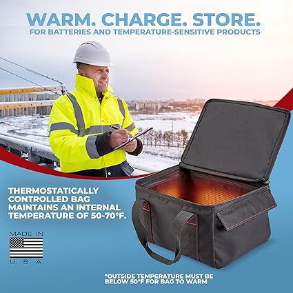 FreezArmor Heated Bag, Small, 120V, 55W