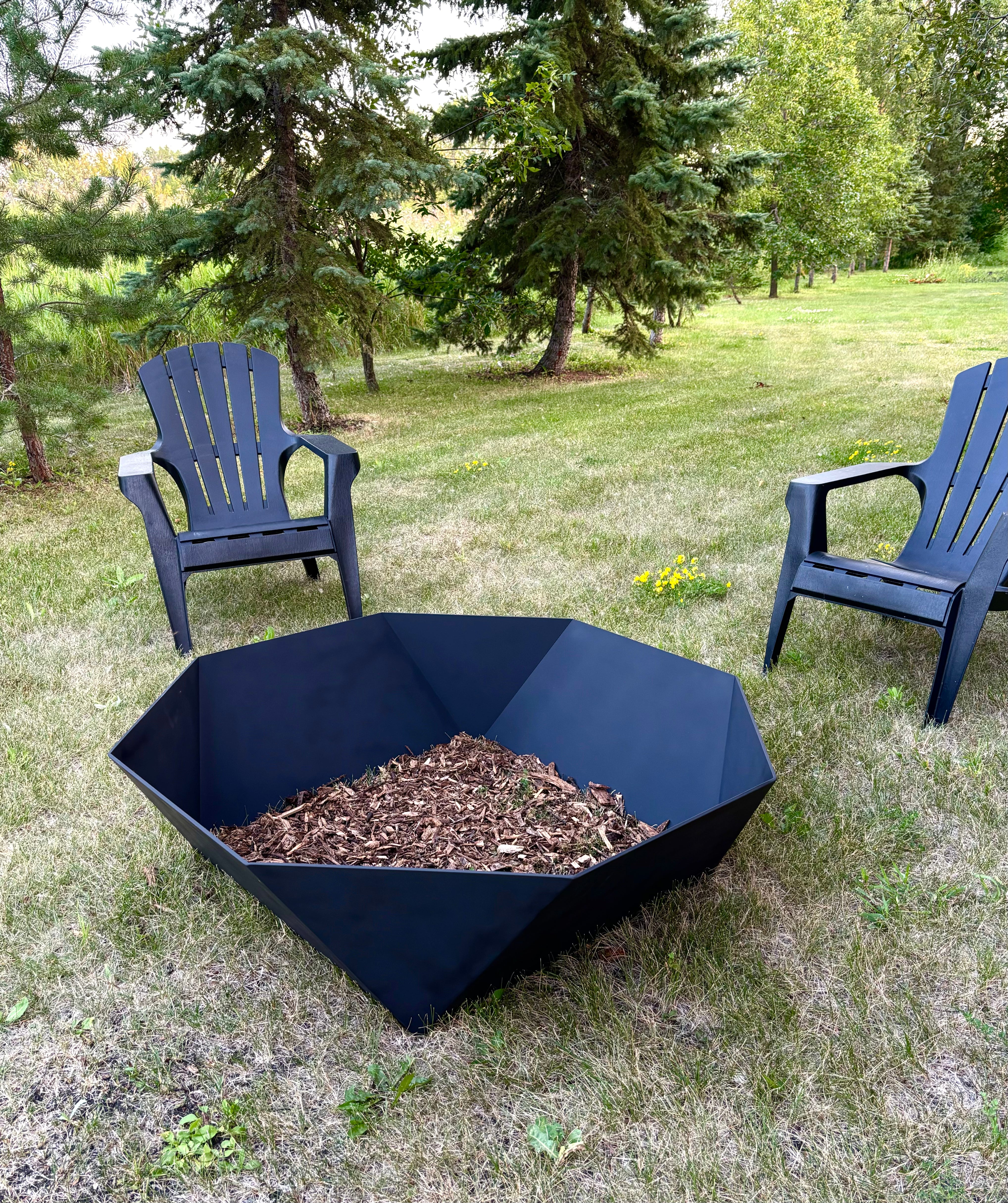 48” Heavy Steel Fire Pit