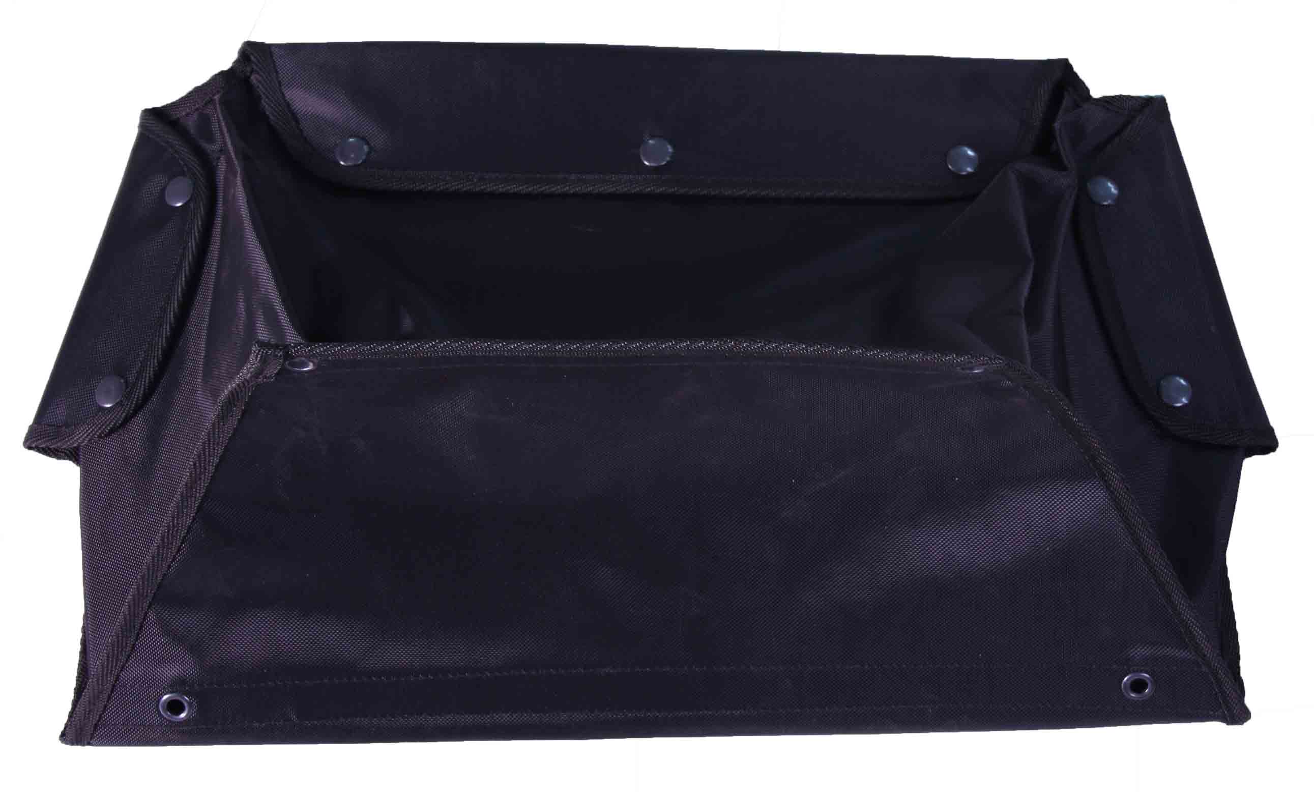 ZIPPER POUCH, BLACK