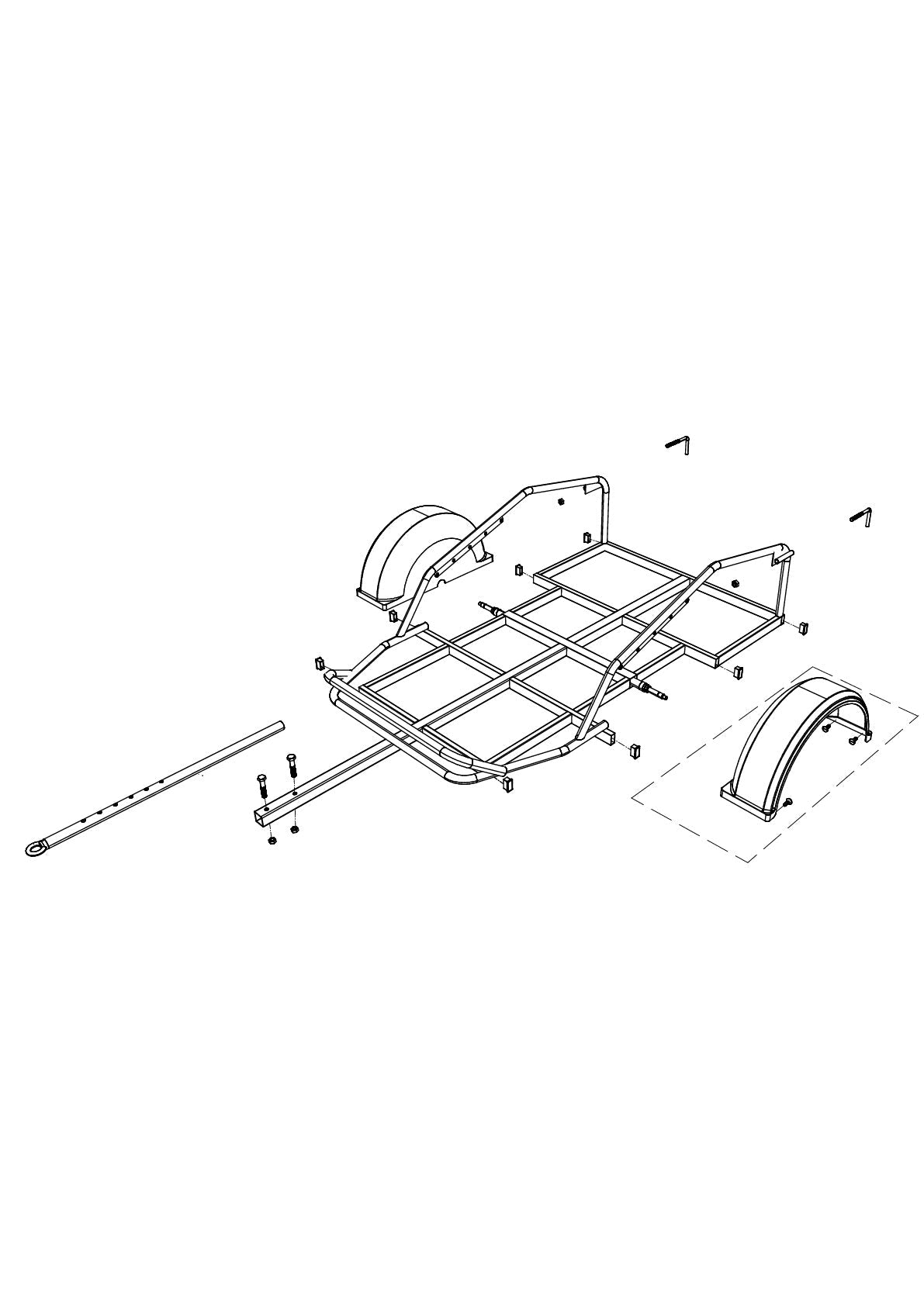 Fender Kit for Cargo Trailer