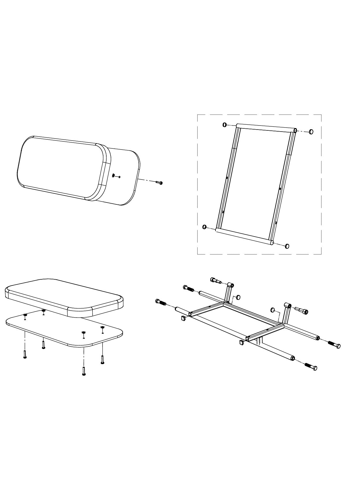 Backrest Bracket Assembly