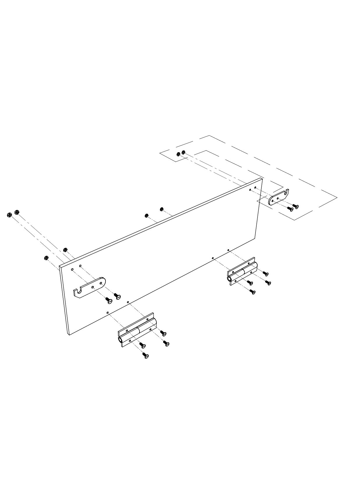 Hitch Assembly for Cargo Trailer